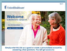 Tablet Screenshot of caregiver-partners.com